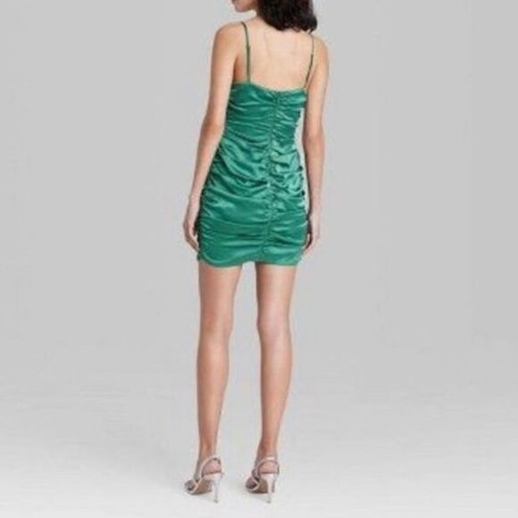 Wild Fable Satin Dress XS - Picture 2 of 5